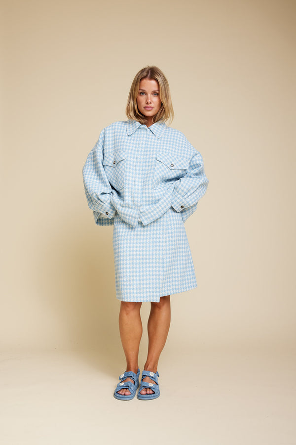 Line Of Oslo Belle Check Skirt Skirt As is 136