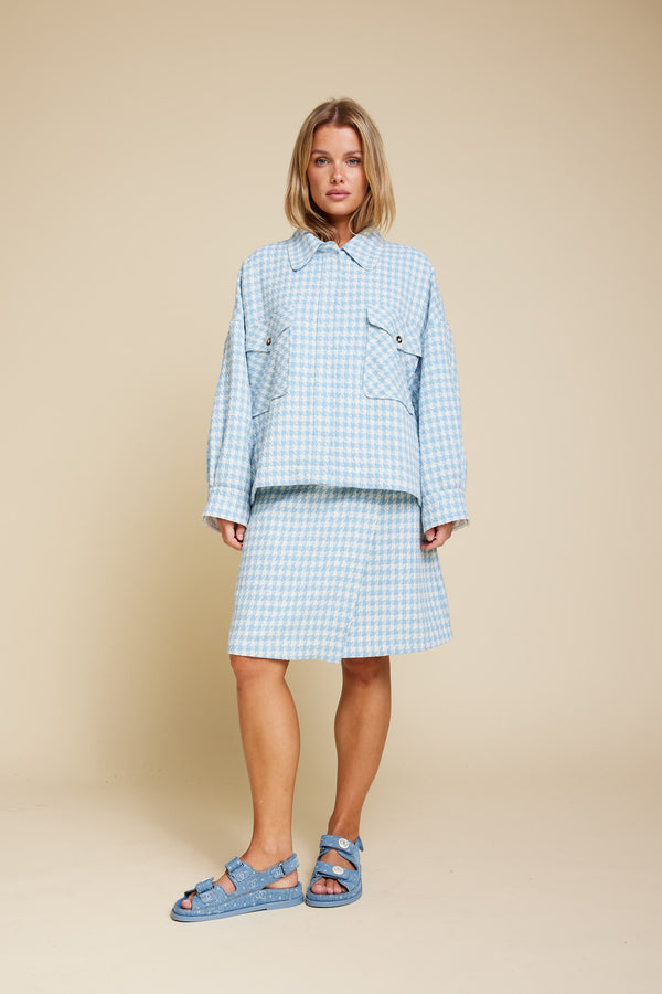 Line Of Oslo Belle Check Skirt Skirt As is 136
