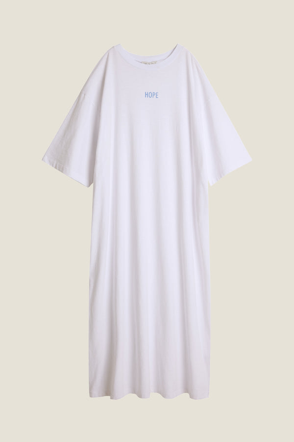 Line Of Oslo Chill Dress Dress White 001
