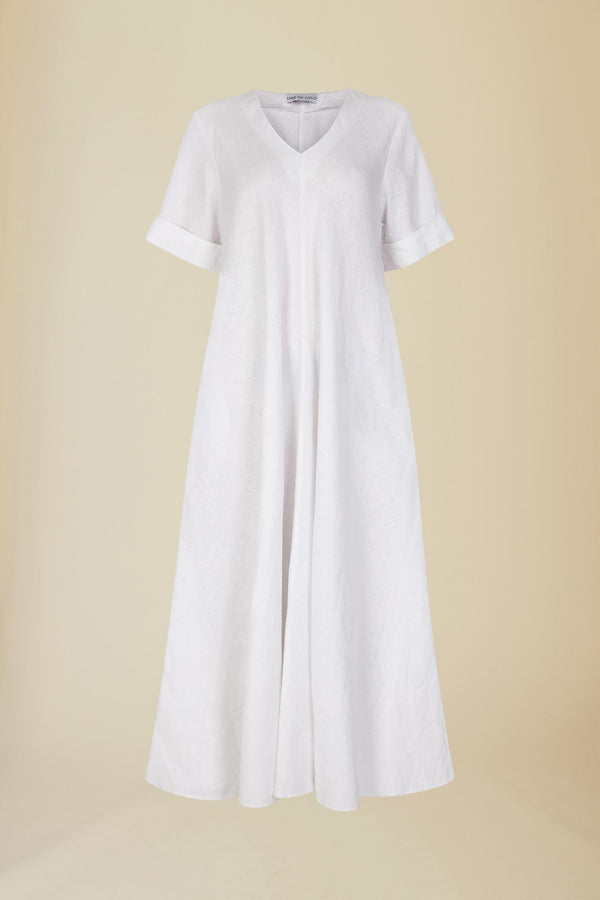 Line Of Oslo Eva Dress Dress White 001