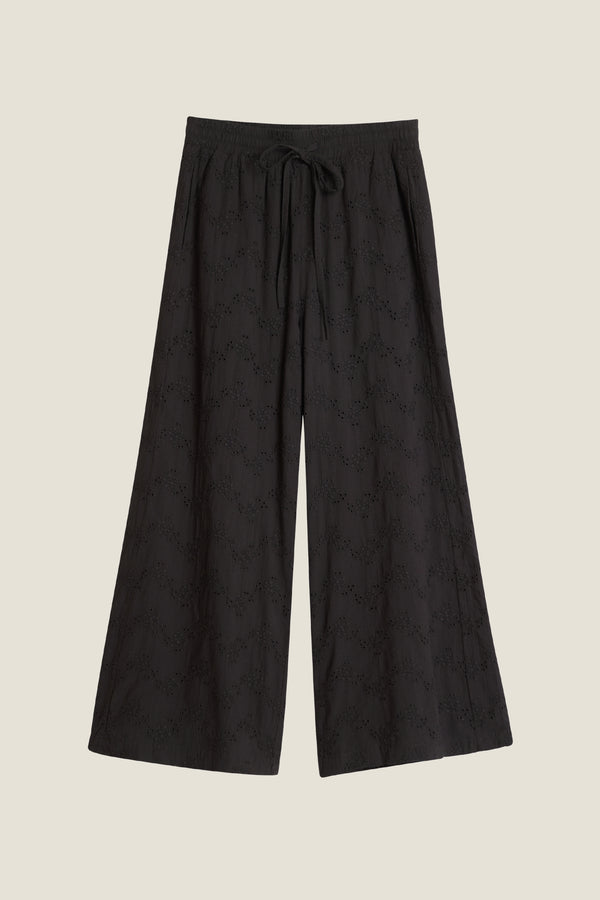 Line Of Oslo Fawcett Lace Trousers Trouser Black 097