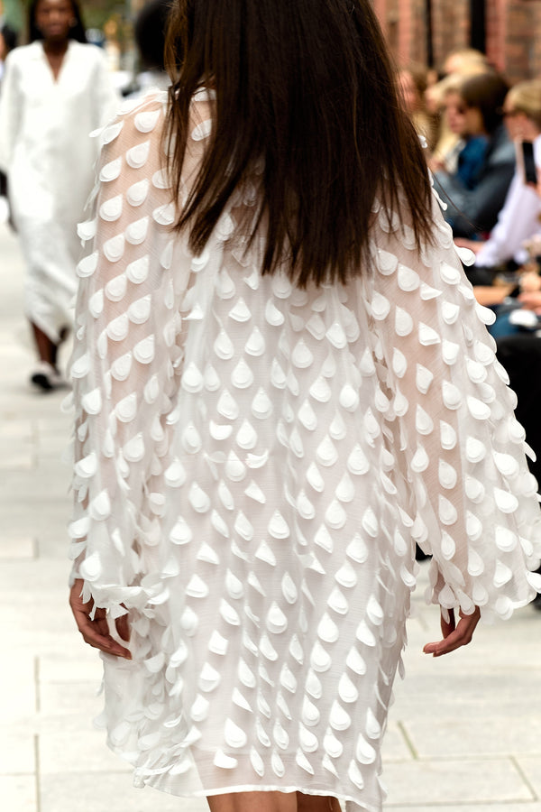 Line Of Oslo Grace Long Dress Dress White 001