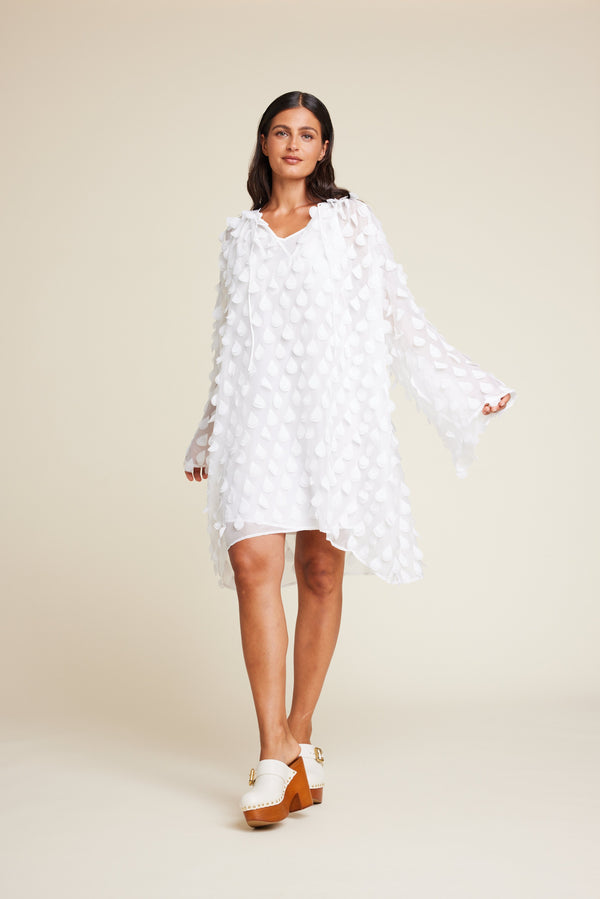 Line Of Oslo Grace Long Dress Dress White 001