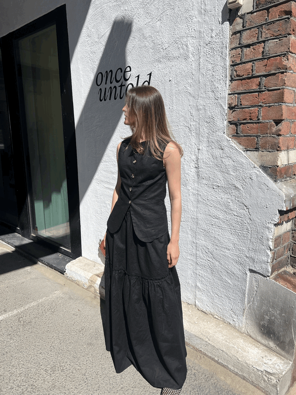 Line Of Oslo Hay Skirt Skirt Black 097