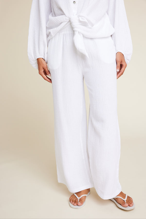 Line Of Oslo John Trousers Trouser White 001