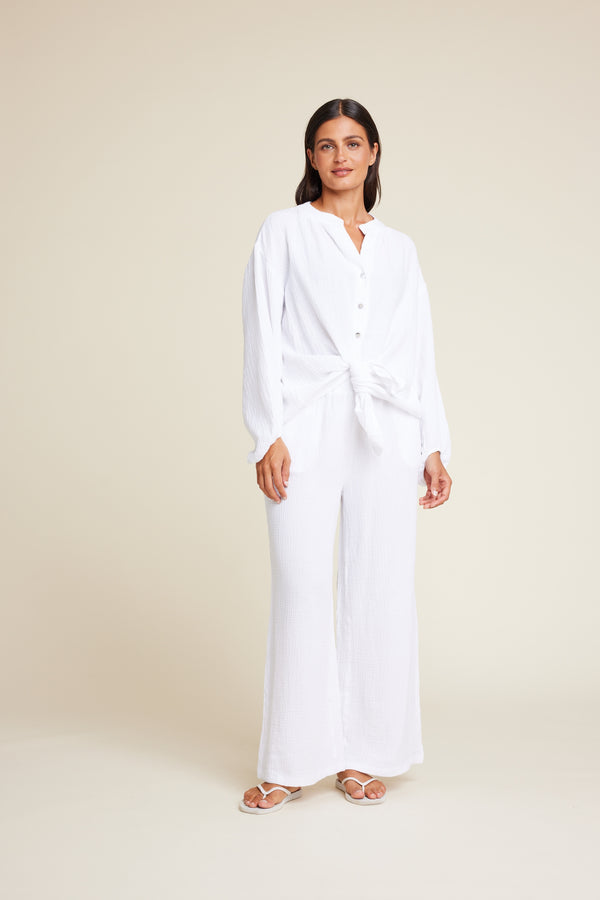 Line Of Oslo John Trousers Trouser White 001