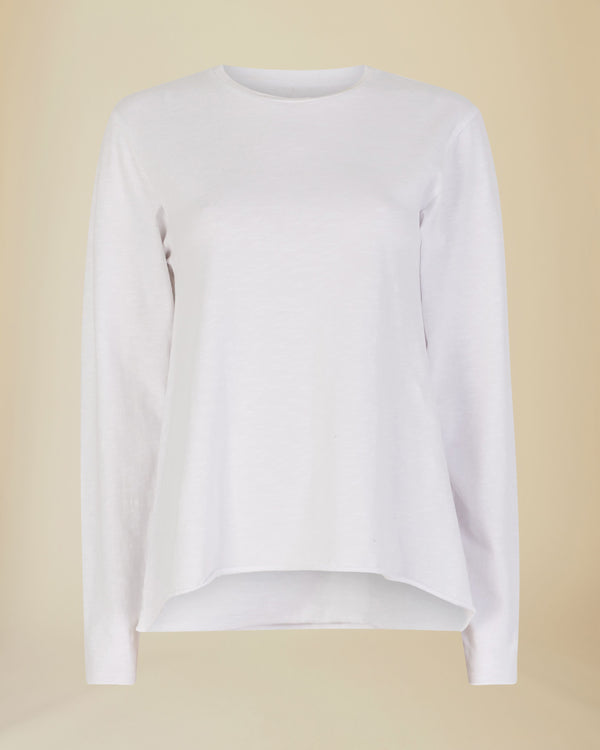 Line Of Oslo Lisa Longsleeve Sweaters White 001