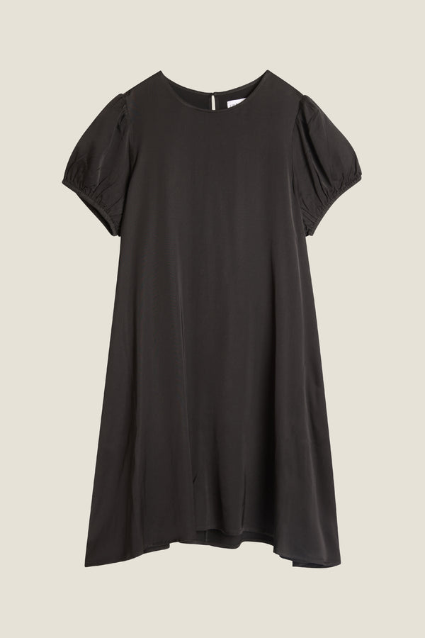 Line Of Oslo Luna Viscose Dress Dress Black 097