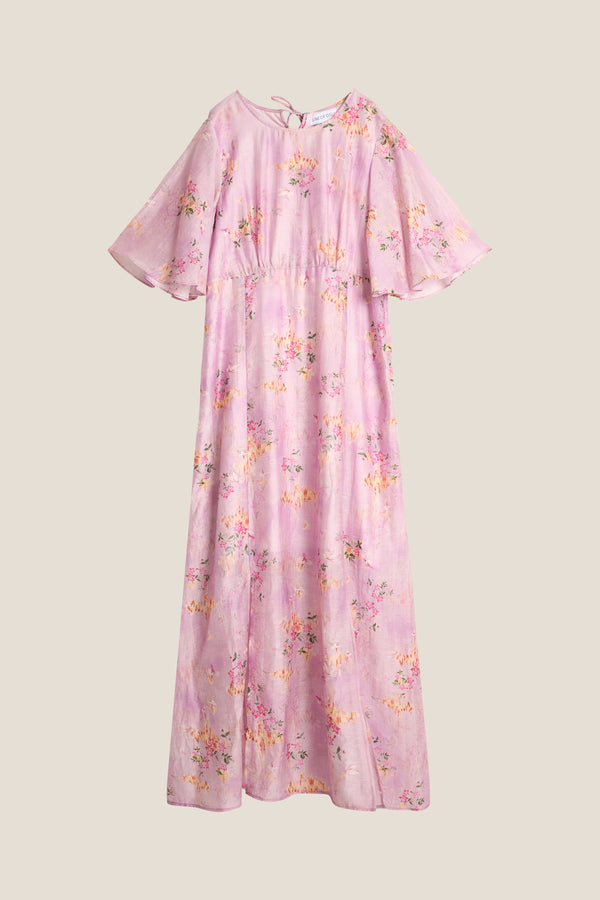 Line Of Oslo Miller 25 Print Dress Dress Pink 002