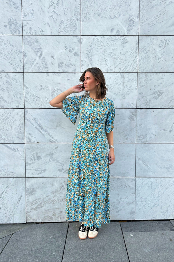 Line Of Oslo Miller Vakre 25 Dress Dress Blue Flower 188