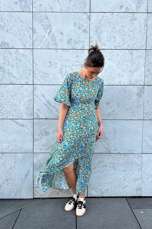Line Of Oslo Miller Vakre 25 Dress Dress Blue Flower 188
