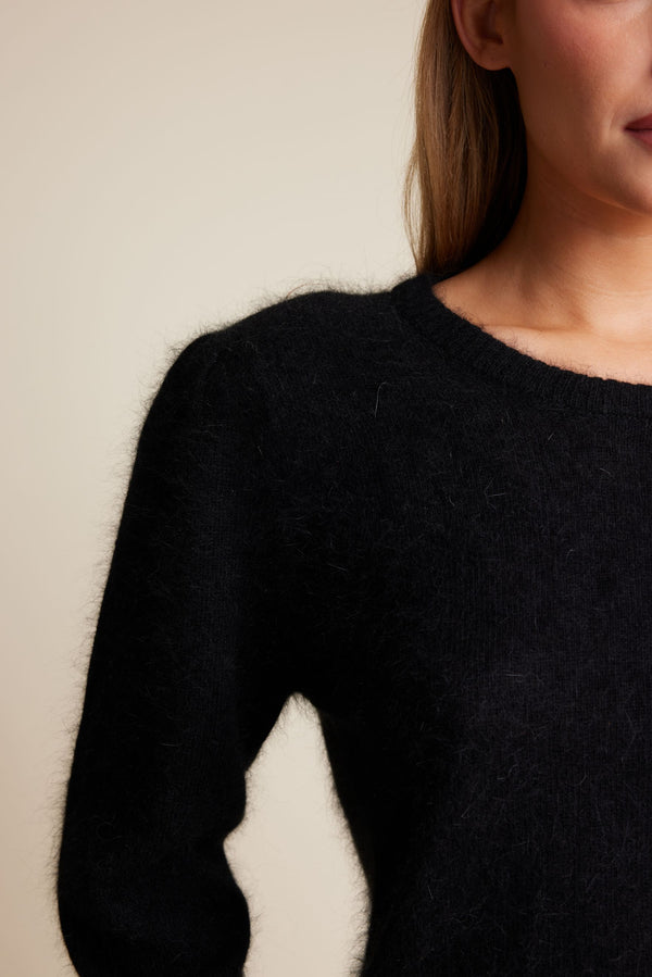 Line Of Oslo Minelli Knitted Sweater Knitted sweater Black 097