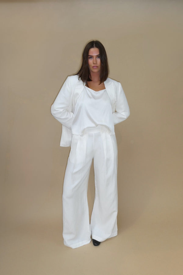 Line Of Oslo Mister Trousers Trouser Creme 091
