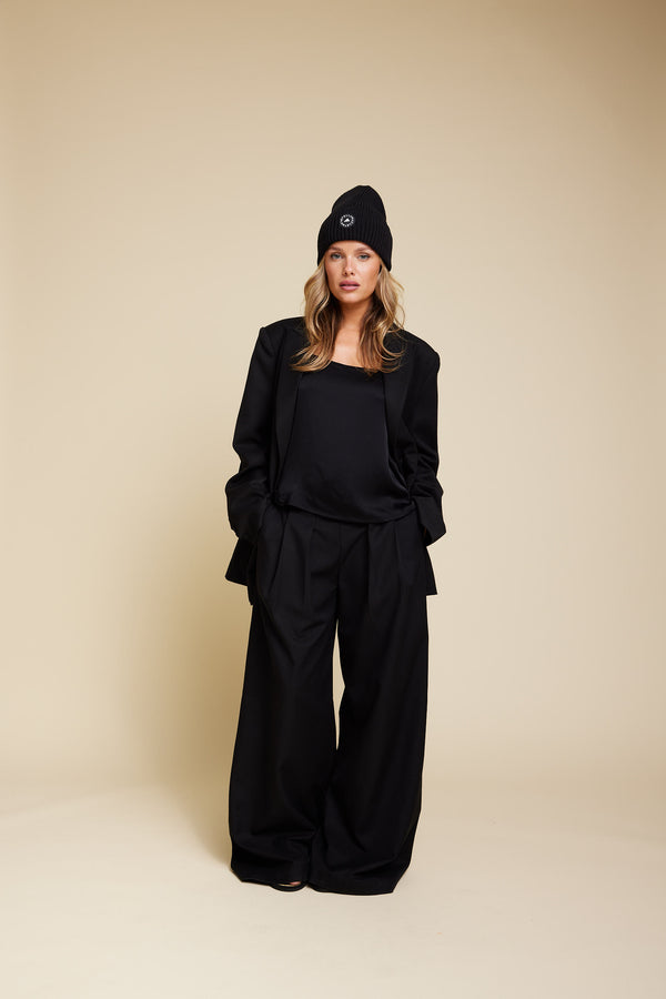 Line Of Oslo Mister Trousers Trouser Black 097