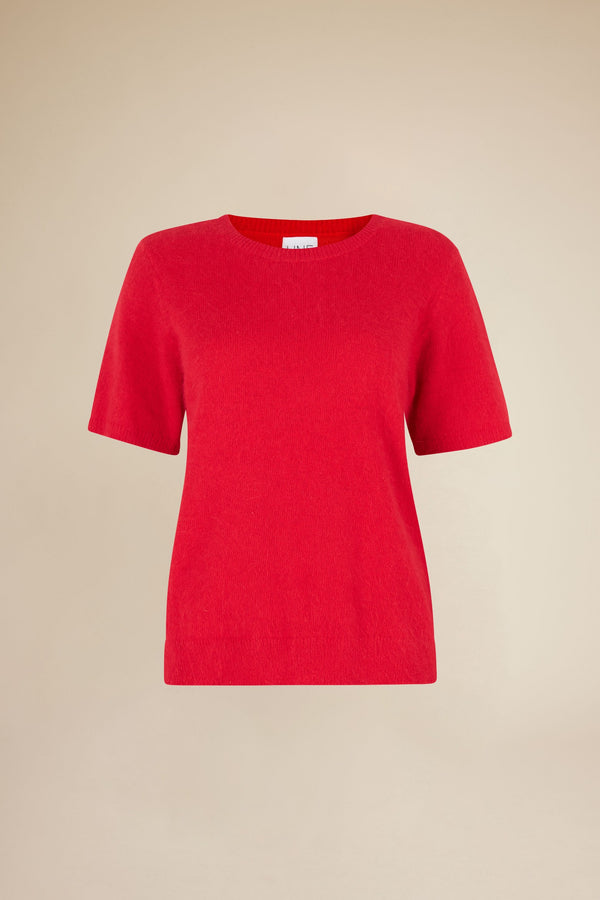 Line Of Oslo Monroe 24 Knitted T-shirt Knitted sweater Red 009