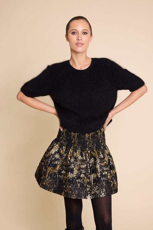 Line Of Oslo Monroe AW25 Knitted sweater Black 097