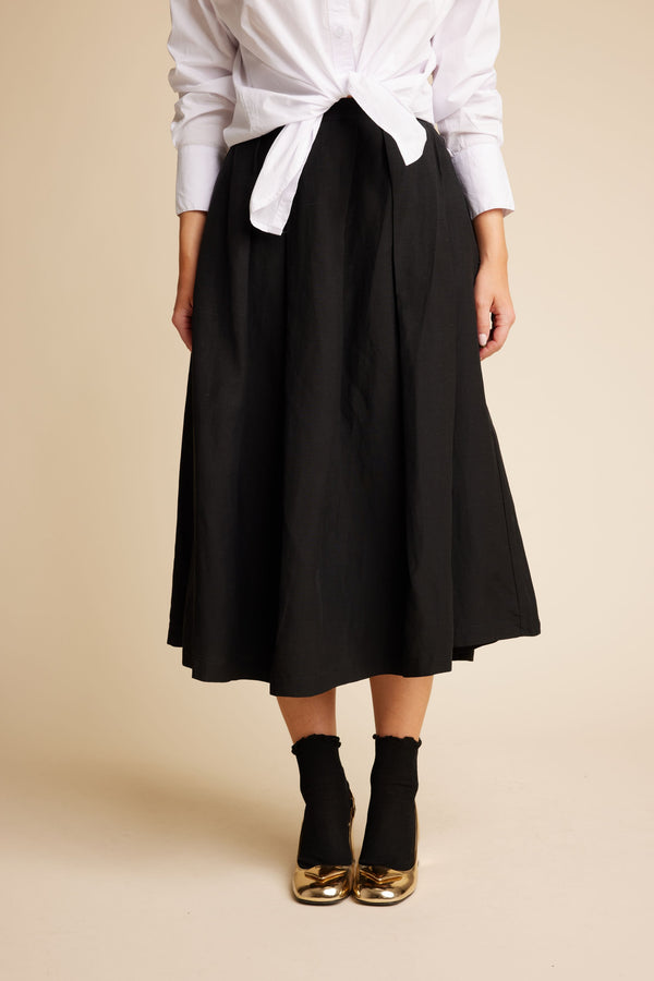Line Of Oslo Nina Skirt Skirt Black 097