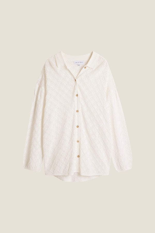 Line Of Oslo Reese Sweater Knitwear Creme 091