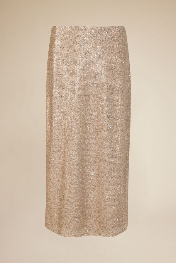 Line Of Oslo Rikke Sequins 24 Skirt Skirt Gold