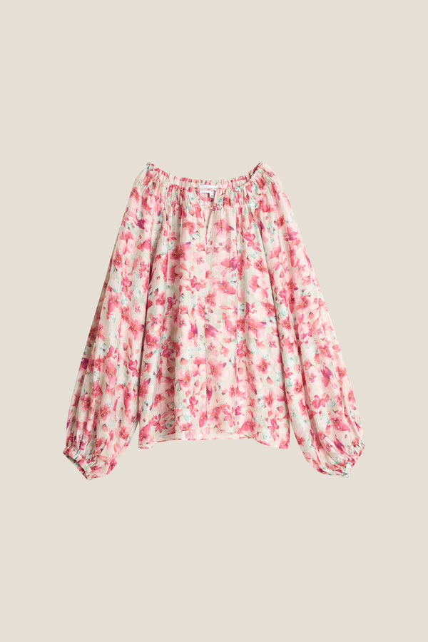 Line Of Oslo Tessa Print Top Blouse Turkis 067