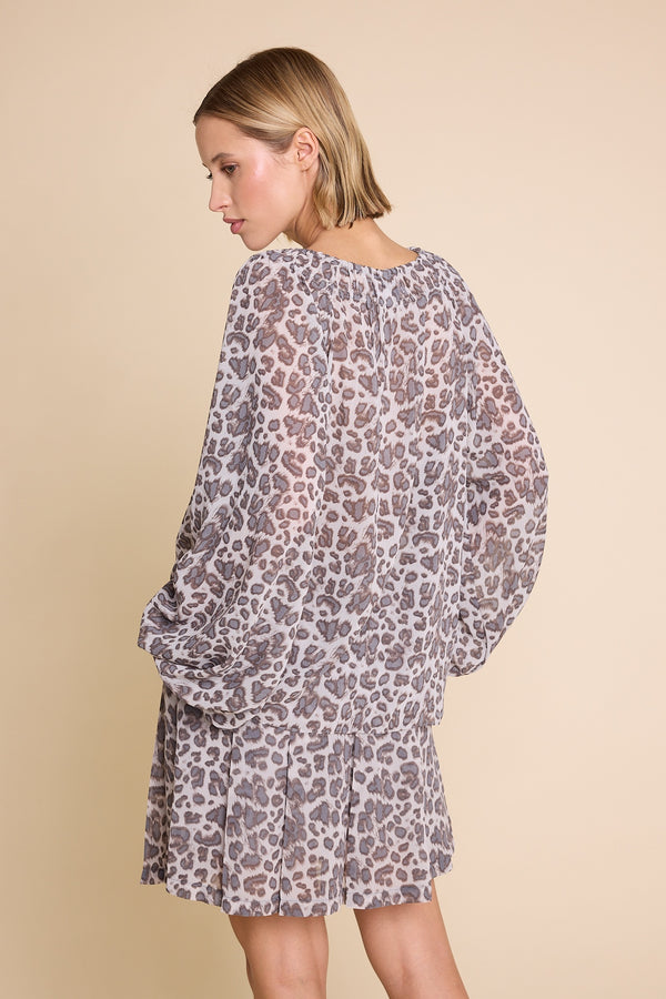 Line Of Oslo Tessa Leo Top Blouse Leo 105