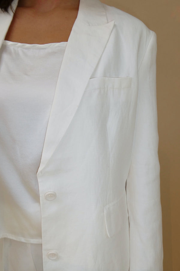 Line Of Oslo The Kid 25 Viscose Blazer Blazer Creme 091