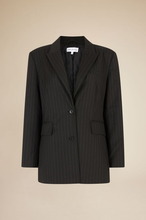 Line Of Oslo The Kid Stripe Blazer Blazer As is 136