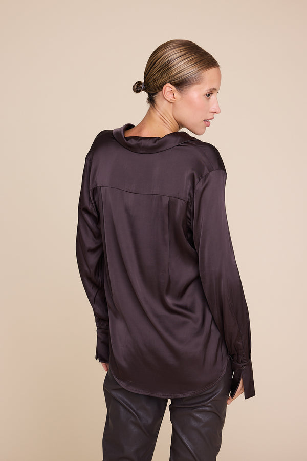 Line Of Oslo Vivian Blouse Blouse Brown 063