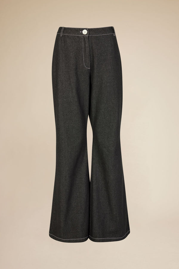 Line Of Oslo Winger Denim Trousers Trouser Black 097