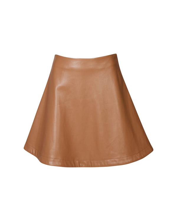 Anine Leather Skirt