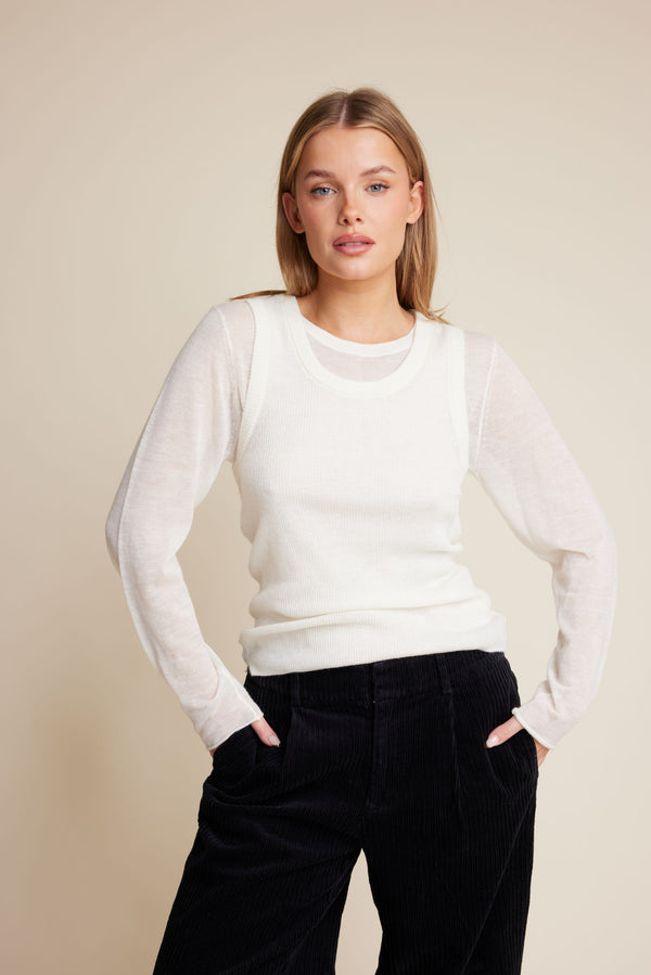 Lisa Wool Knitted Longsleeve