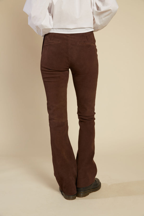 Cooper Flare Suede 23 Trousers