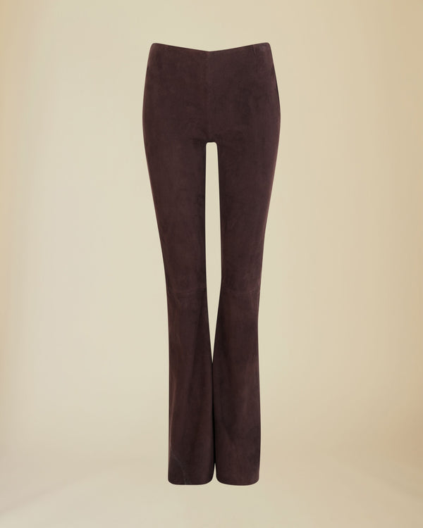 Cooper Flare Suede 23 Trousers