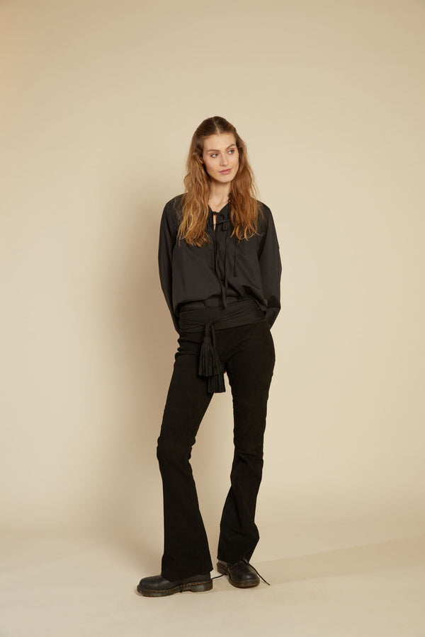 Cooper Flare Suede 23 Trousers