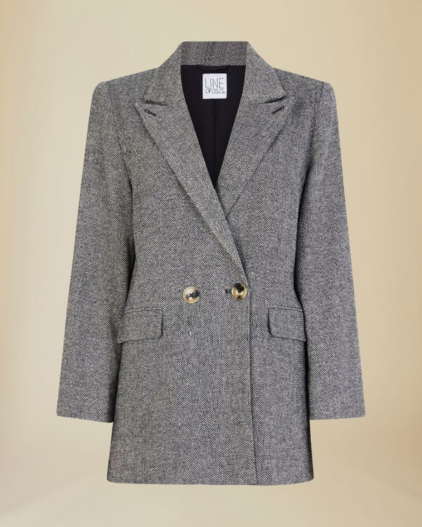 Earth tweed blazer