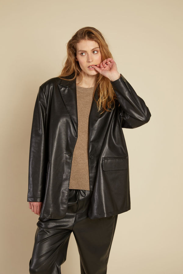 Jerry leather blazer