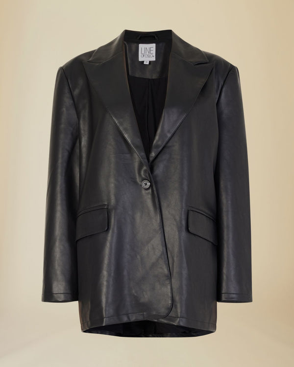 Jerry leather blazer