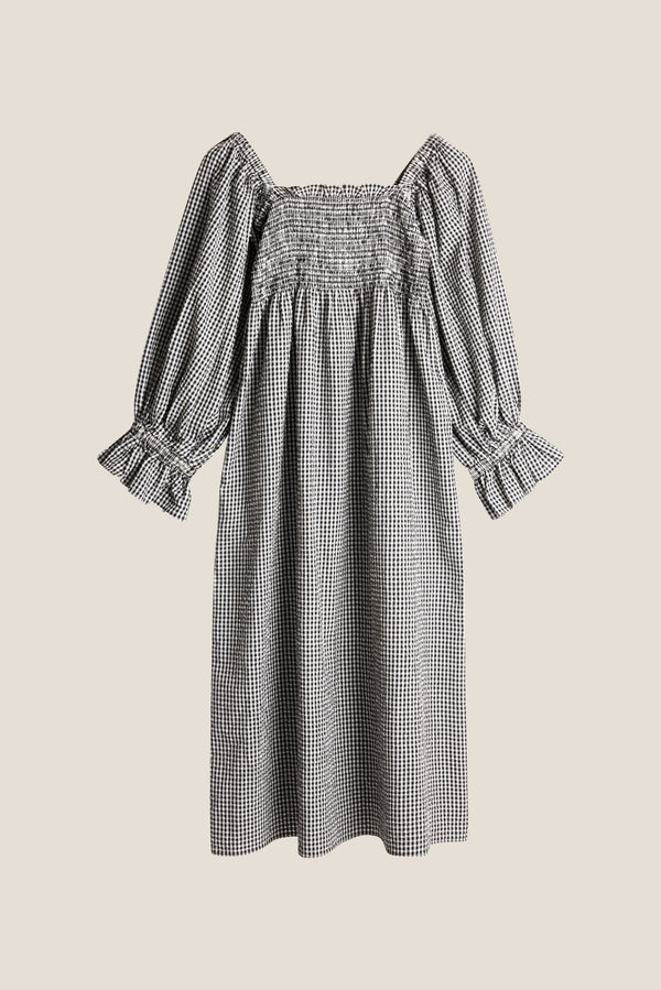 Line Of Oslo Alice Check Dress Dress Blackcheck