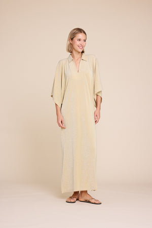 Line Of Oslo Anne Dress Dress Gold 010