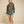 Line Of Oslo Basic Linen Shirt Blouse Army 119