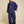 Line Of Oslo Basic Linen Shirt Blouse Blue 066