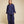 Line Of Oslo Basic Linen Shirt Blouse Blue 066