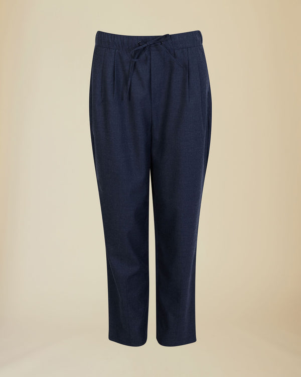 Line Of Oslo Ben Solid Trousers Trousers Antracite 004