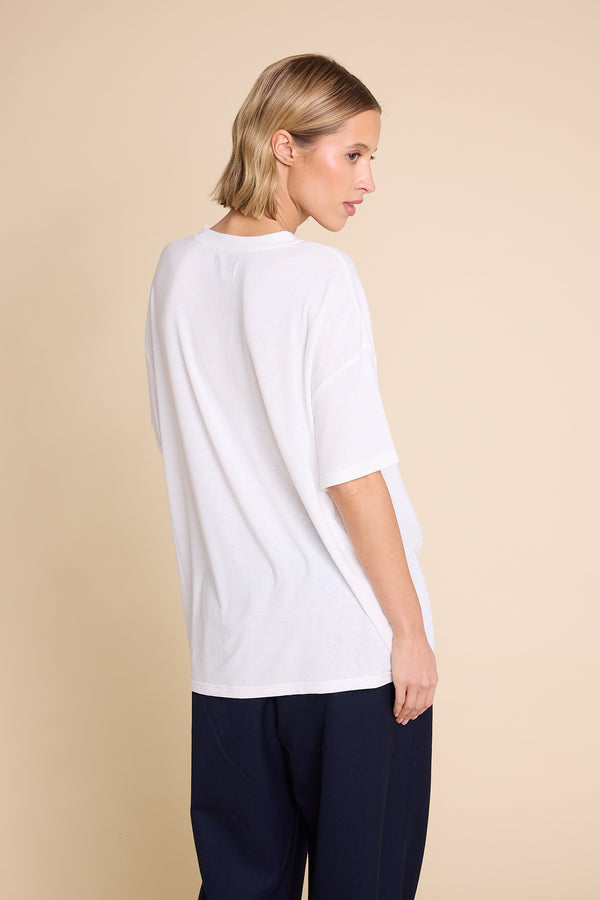 Line Of Oslo Bownie T-shirt T-shirt White 001