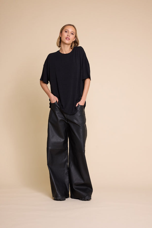 Line Of Oslo Bownie T-shirt T-shirt Black 097