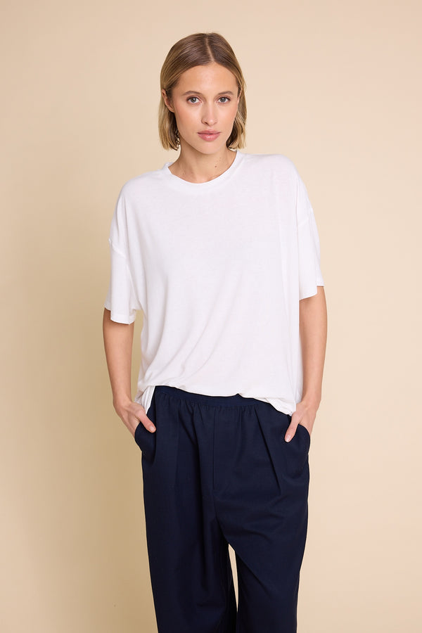 Line Of Oslo Bownie T-shirt T-shirt White 001
