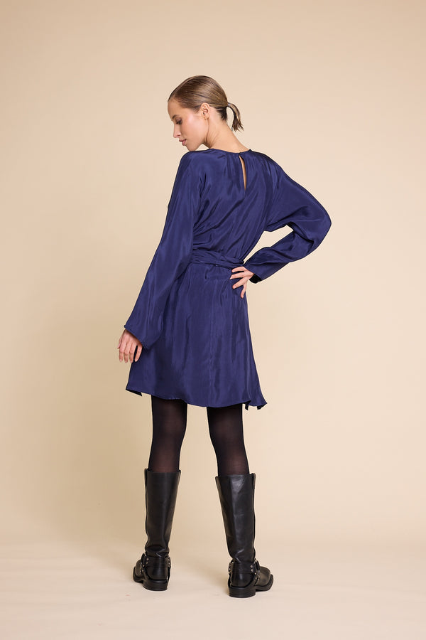 Line Of Oslo Bridget Short Dress Dress Blue 066