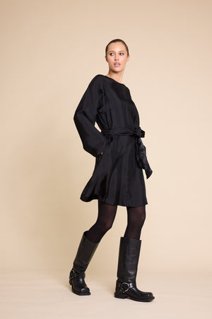 Line Of Oslo Bridget Short Dress Dress Black 097