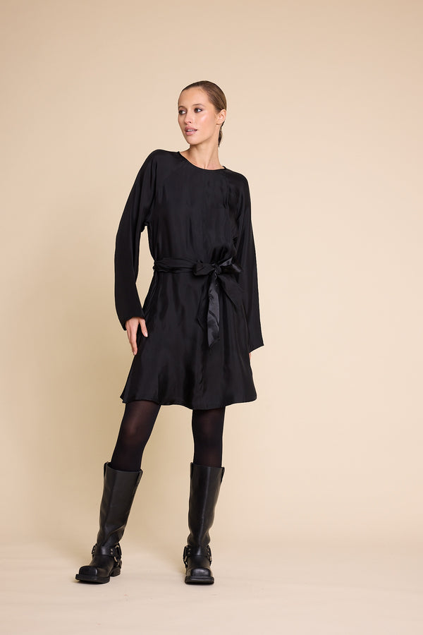 Line Of Oslo Bridget Short Dress Dress Black 097