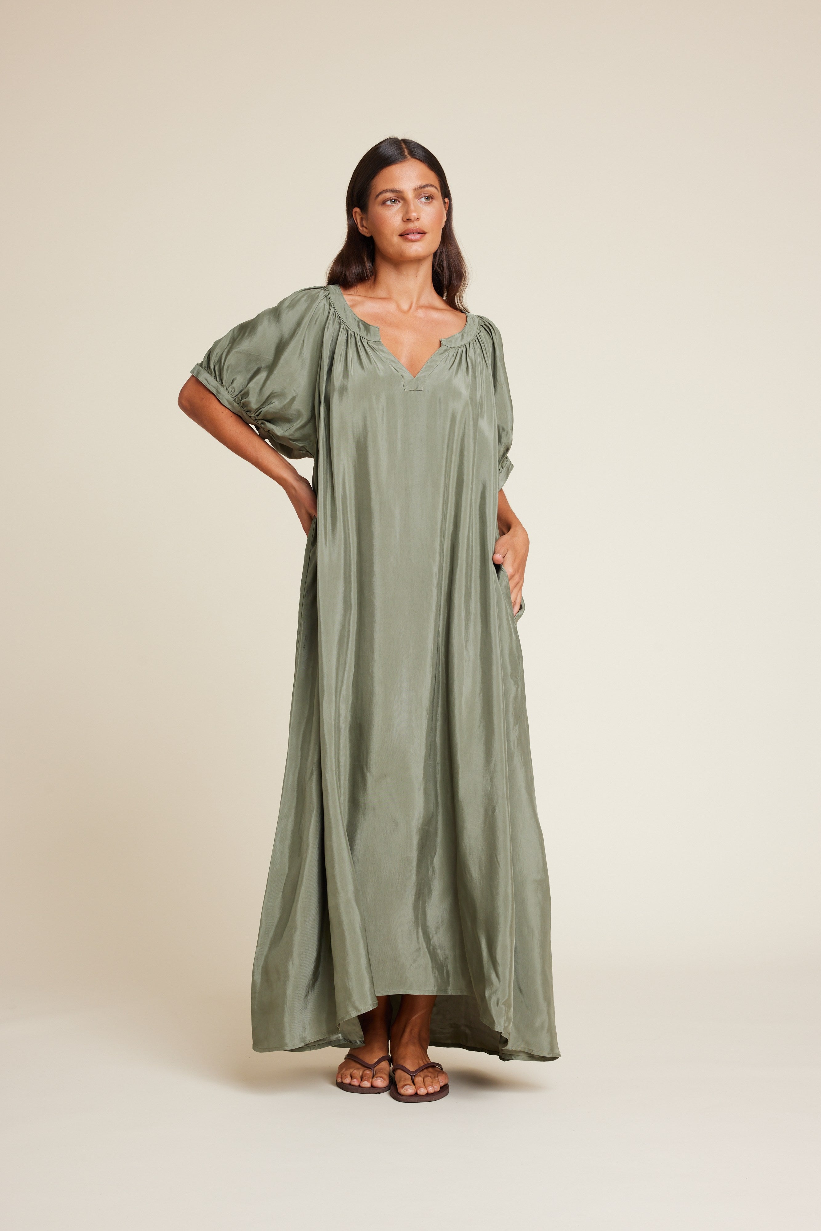 line of oslo dress Line of Oslo Britt Viscose Dress Black / M